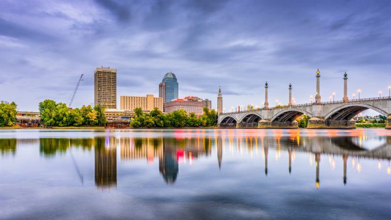 Illinois Springfield Panoramic View