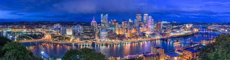 Pittsburgh_Pennsylvanie vue panorama