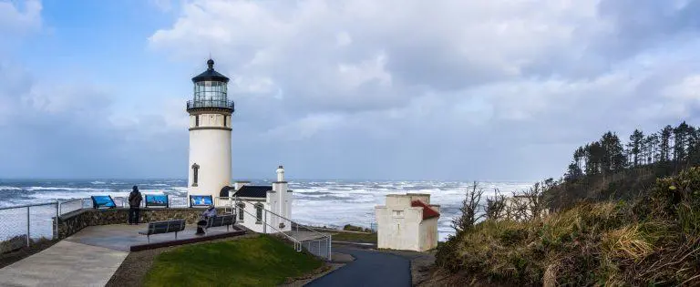 Ilwaco north head lighthouse Washington