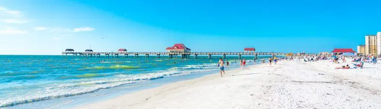 Floride Clearwater beach panoramique
