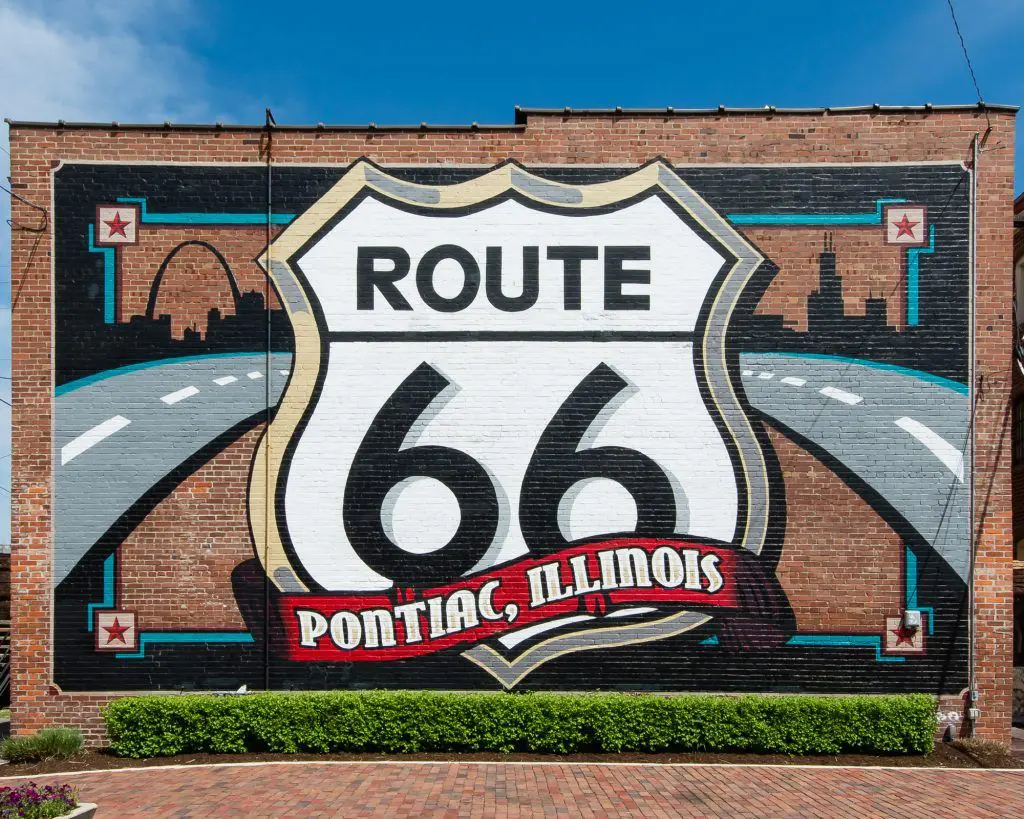 Pontiac route 66 mur