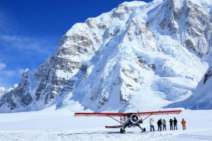 Survol des montagnes Denali