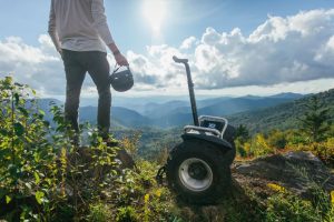 Sortie en forêt en Segway