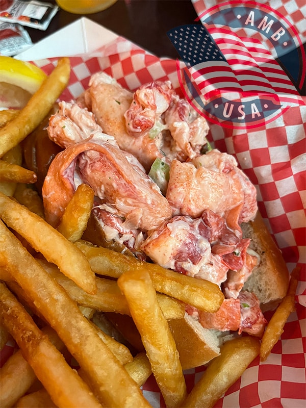 Sandwich de homard de chez yankeelobster.co