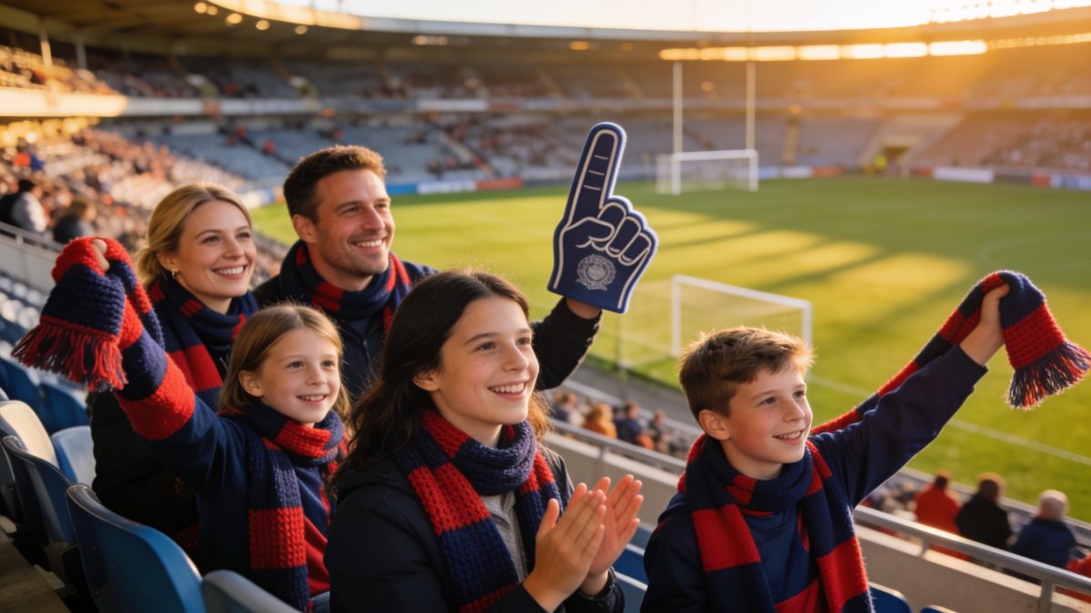 Famille a un match du New England Revolution