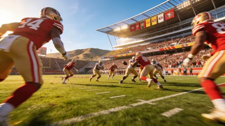 Match de NFL des 49ers dans la Bay Area